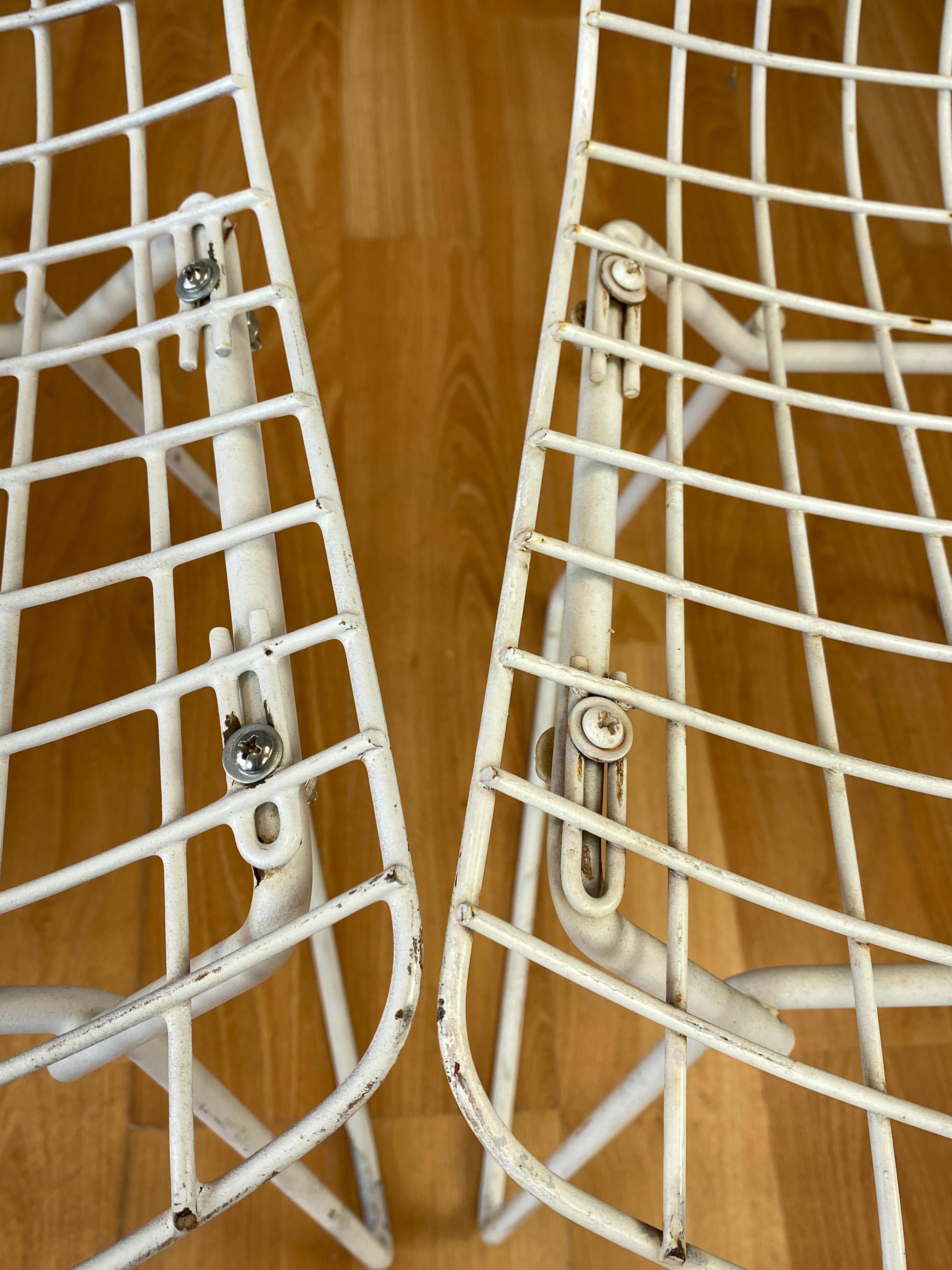 Set of Four Harry Bertoia Designed Child Chairs for Knoll 12