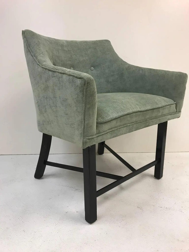 Mid-Century Modern Set of Four Harvey Probber Club Chairs For Sale