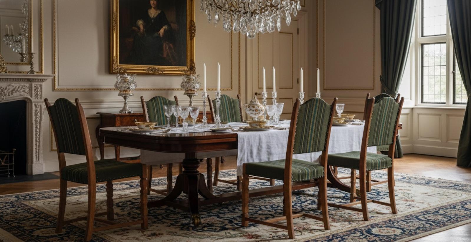 Satz von vier brutalistischen Eichenstühlen, entworfen von Henning Kjærnulf in den späten 1960er Jahren. Die Stühle sind strukturell in ausgezeichnetem Zustand ohne Schäden, und die ursprüngliche Polsterung - obwohl gealtert - bleibt intakt ohne