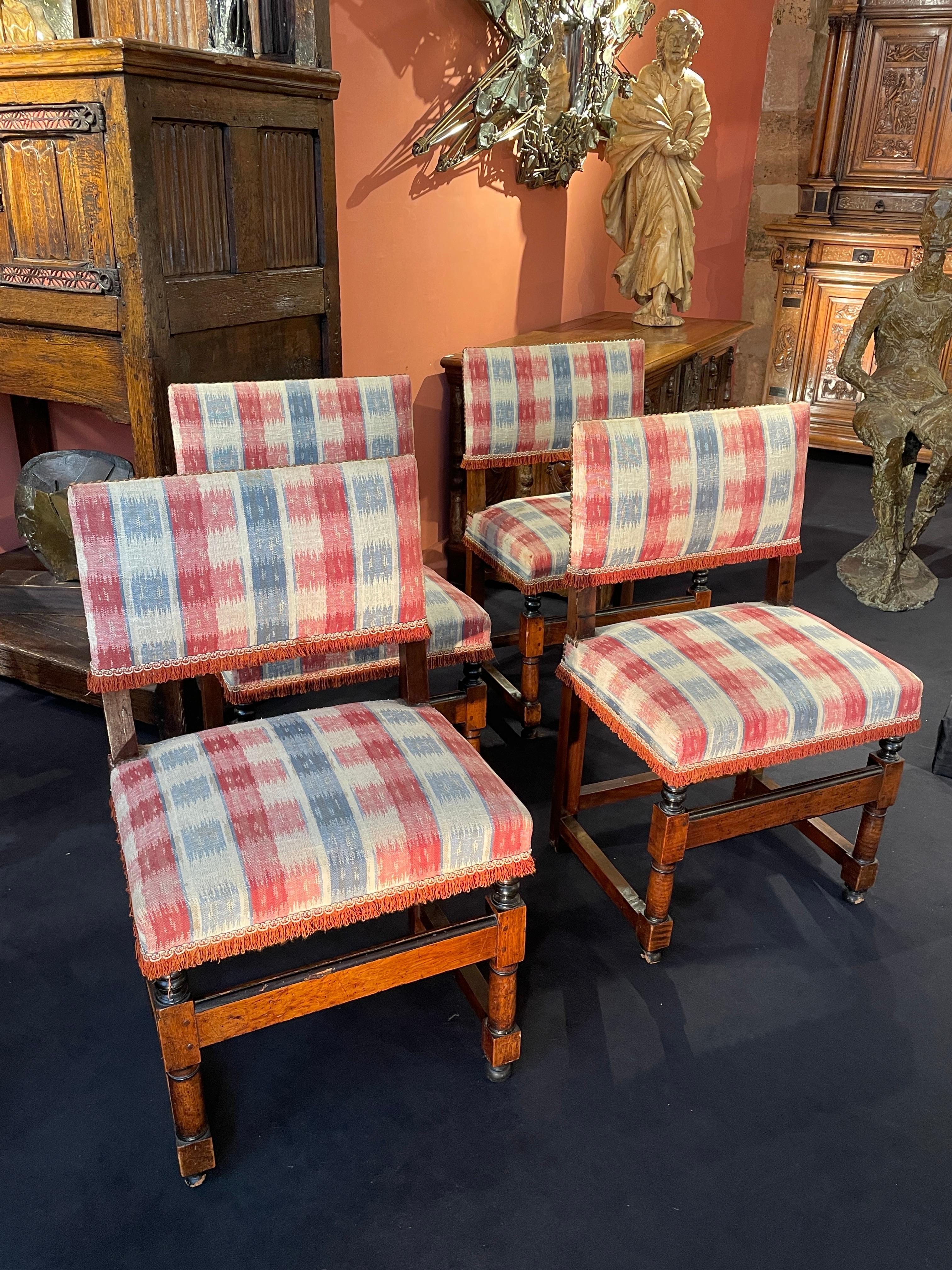 Set of Four Henry IV Chairs For Sale 1