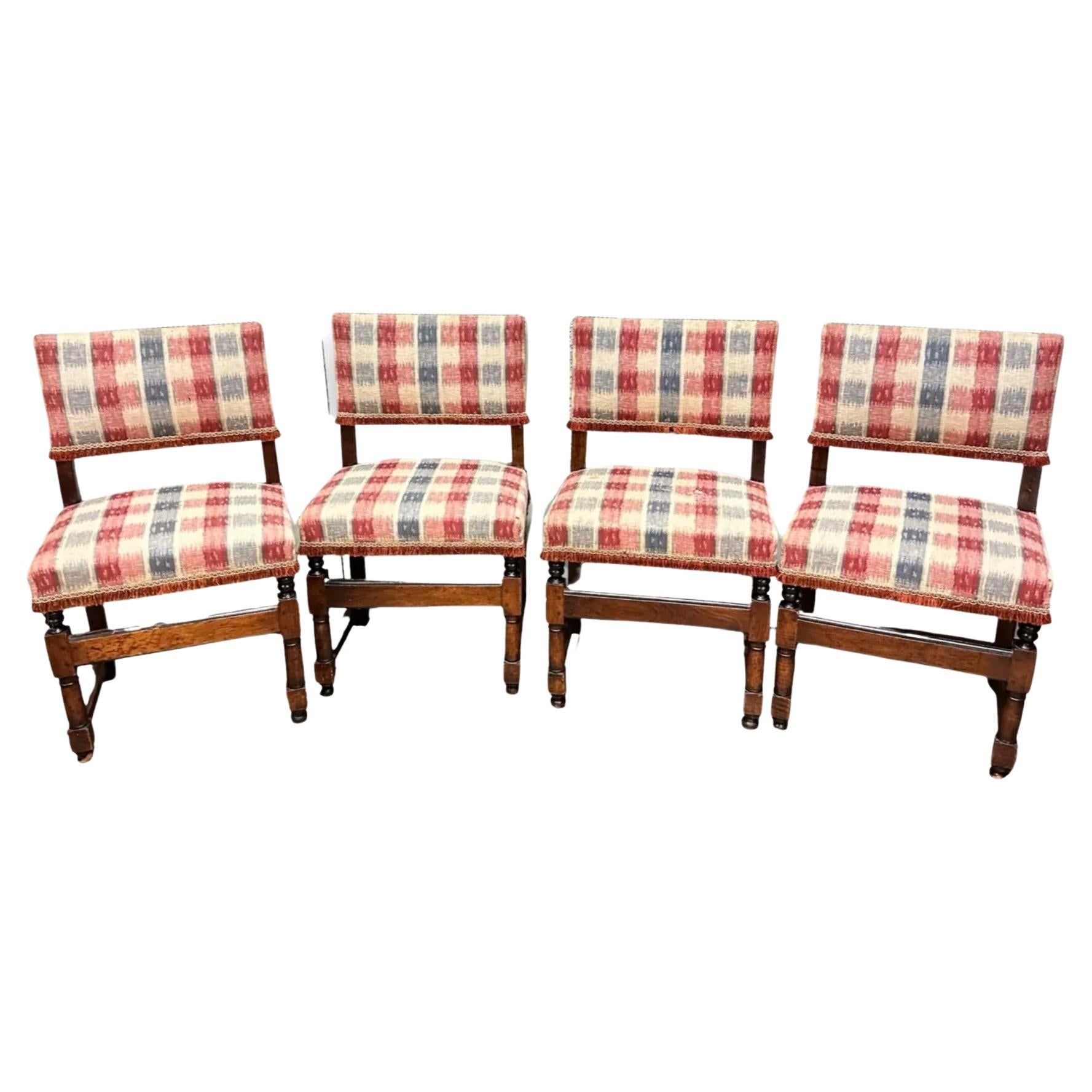 Set of Four Henry IV Chairs For Sale