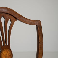 Set of Four Hepplewhite Dining Chairs