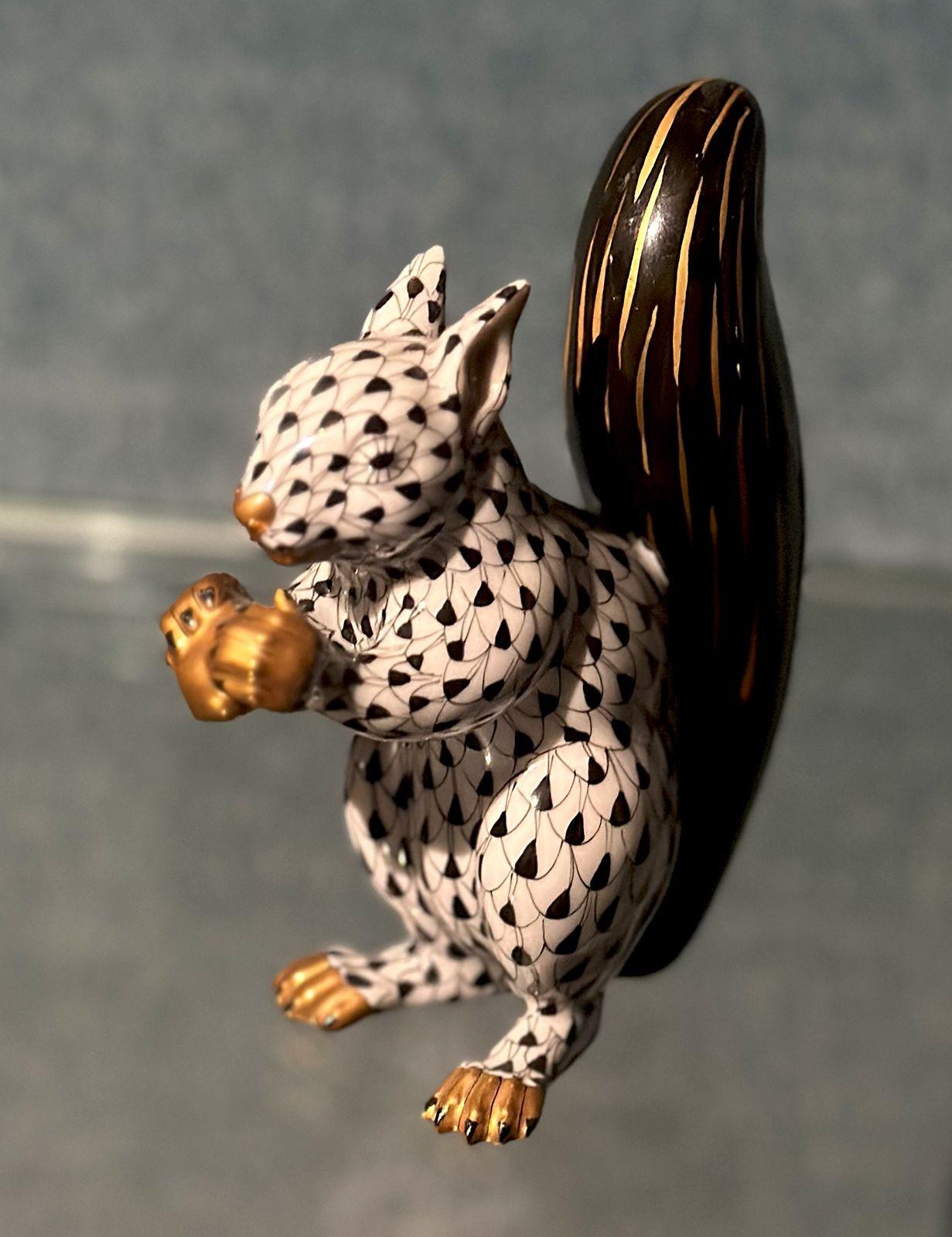 Ungherese Set di quattro statuette di animali in porcellana di Herend Ungheria in vendita