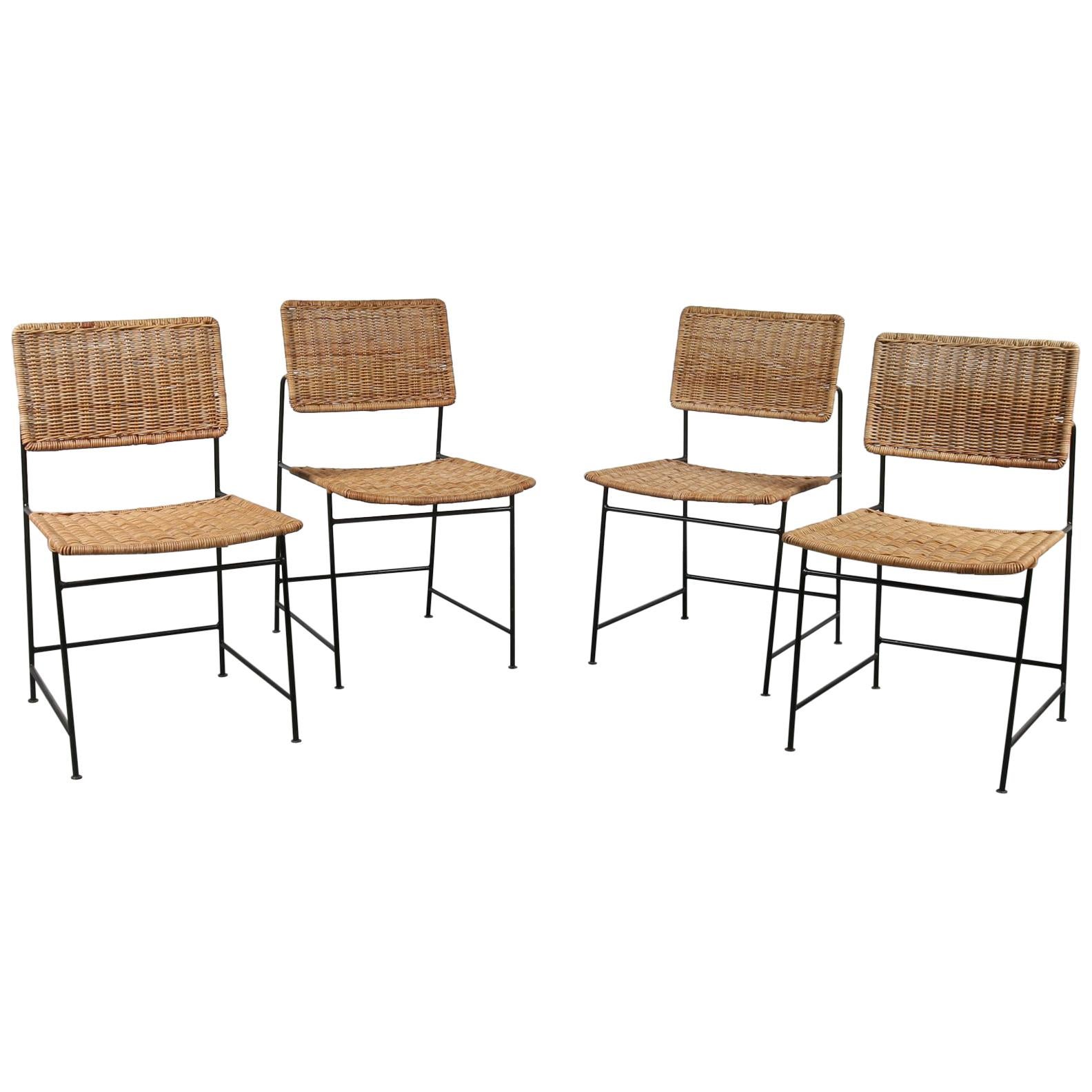 Set of Four Herta-Maria Witzemann "SW88" Chairs for Wilde + Spieth, Germany 1954