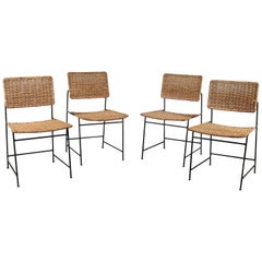 Antique Set of Four Herta-Maria Witzemann "SW88" Chairs for Wilde + Spieth, Germany 1954