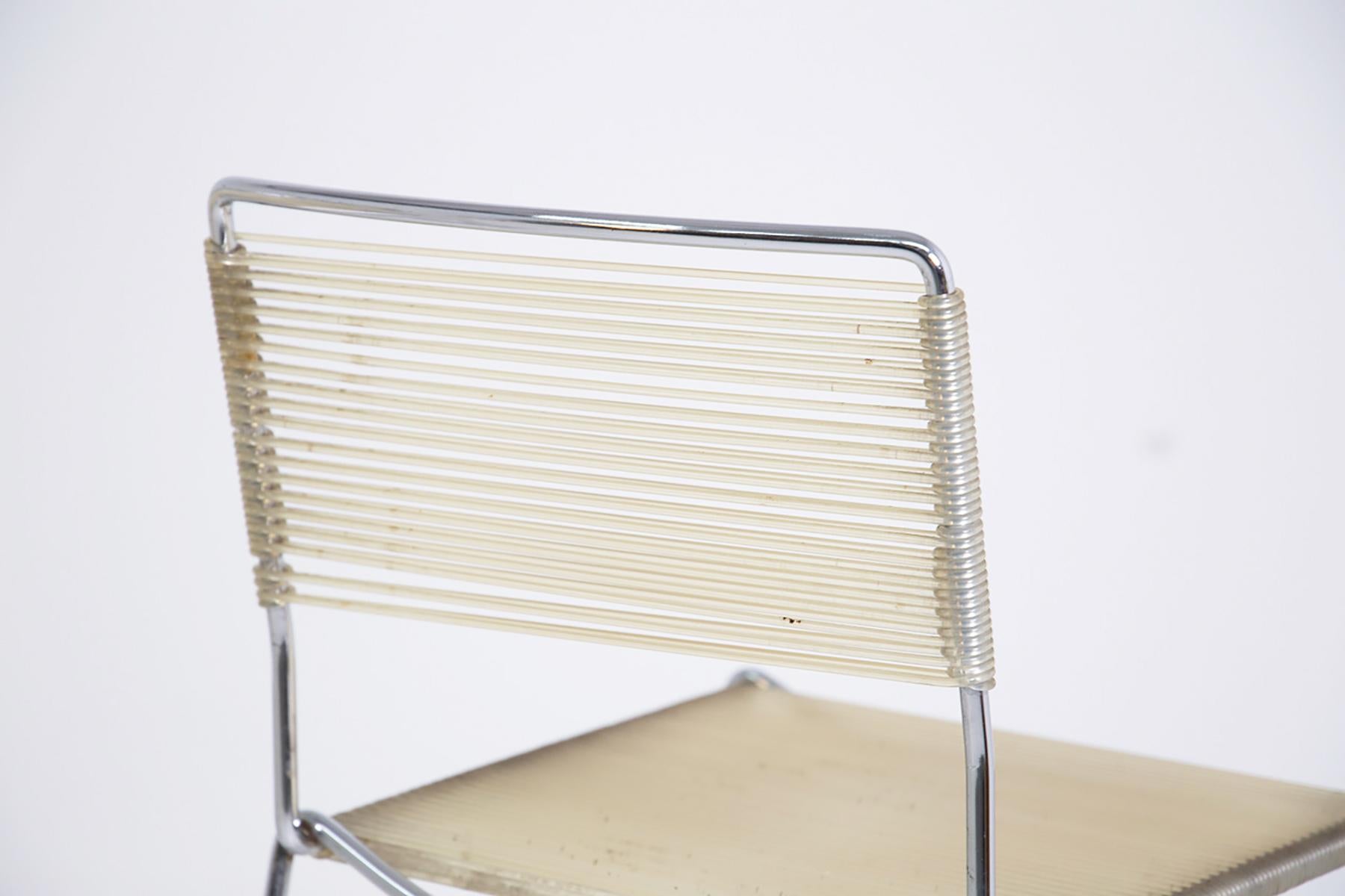 Modern Set of Four High Chairs by Kazuhide Takahama, 1970s