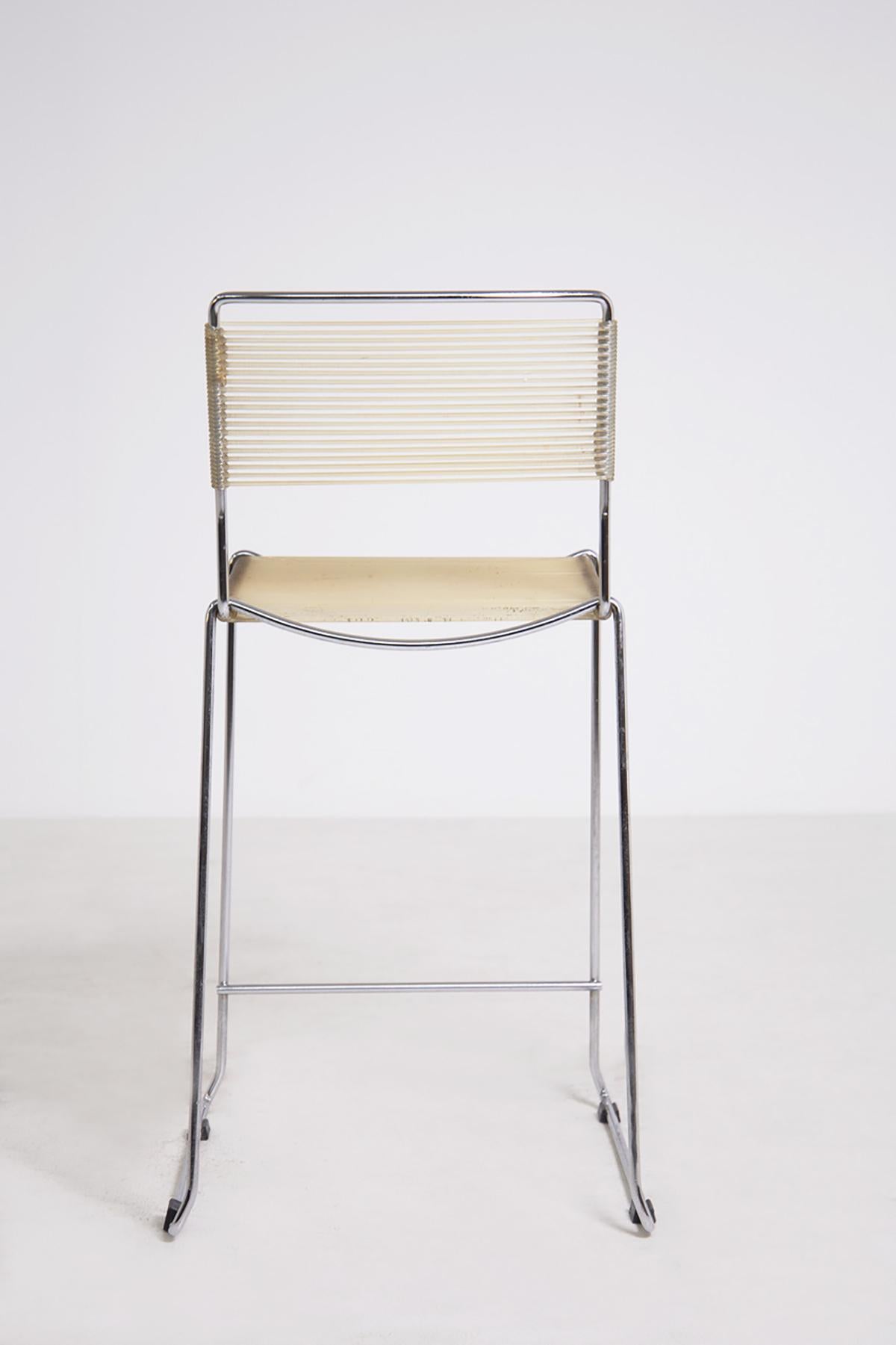 Set of Four High Chairs by Kazuhide Takahama, 1970s 1