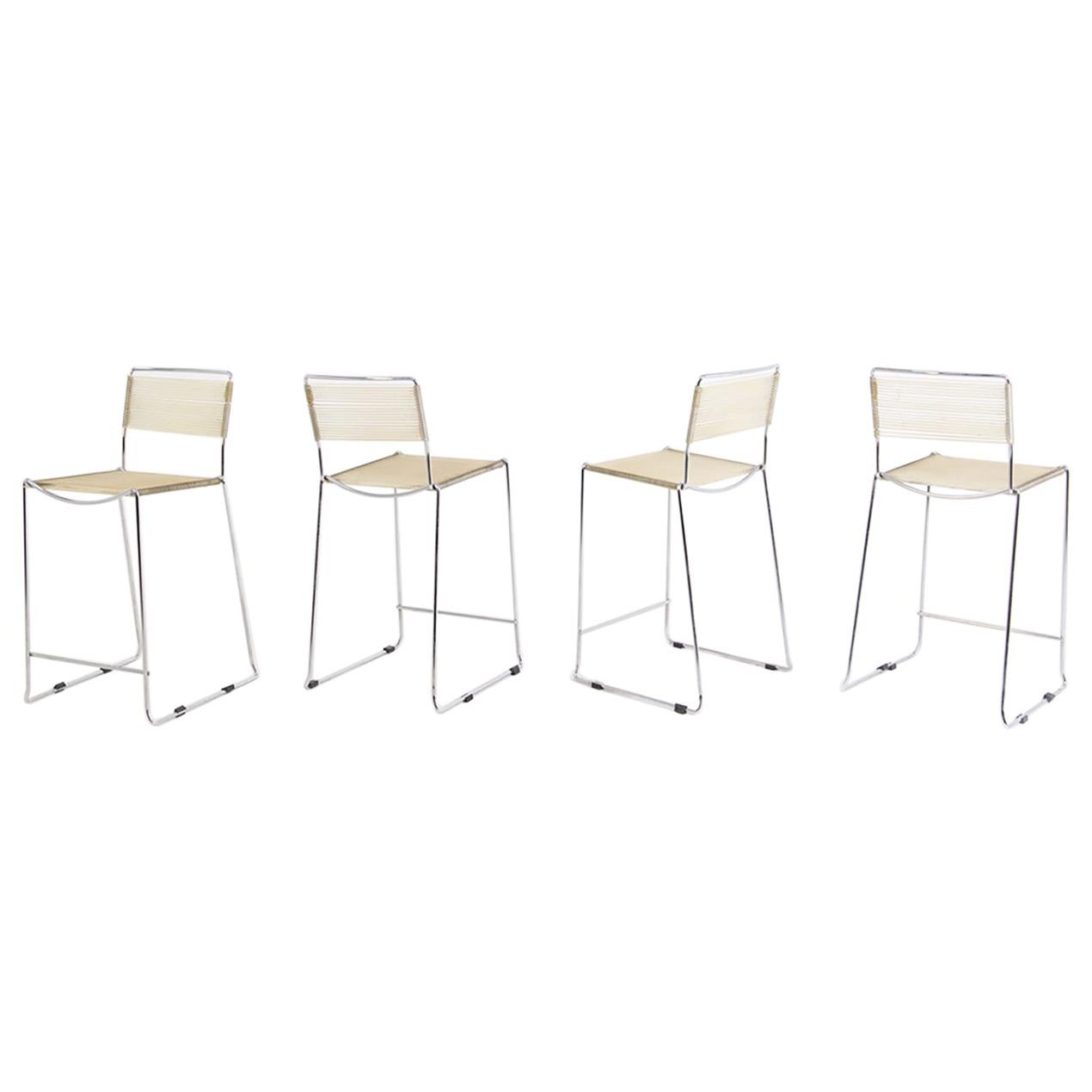 Set of Four High Chairs by Kazuhide Takahama, 1970s