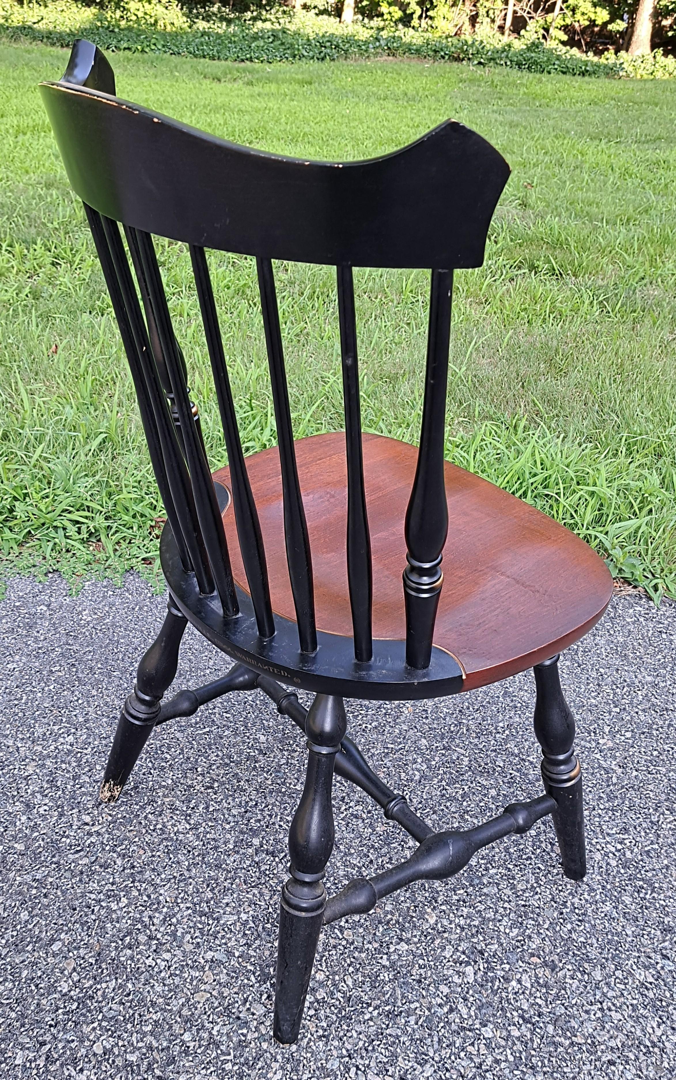 Set of  Four Hitchcock Dining Chairs  1