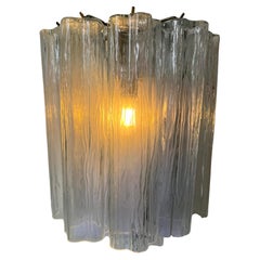 Set of Four Ice Tronchi Sconces Murano