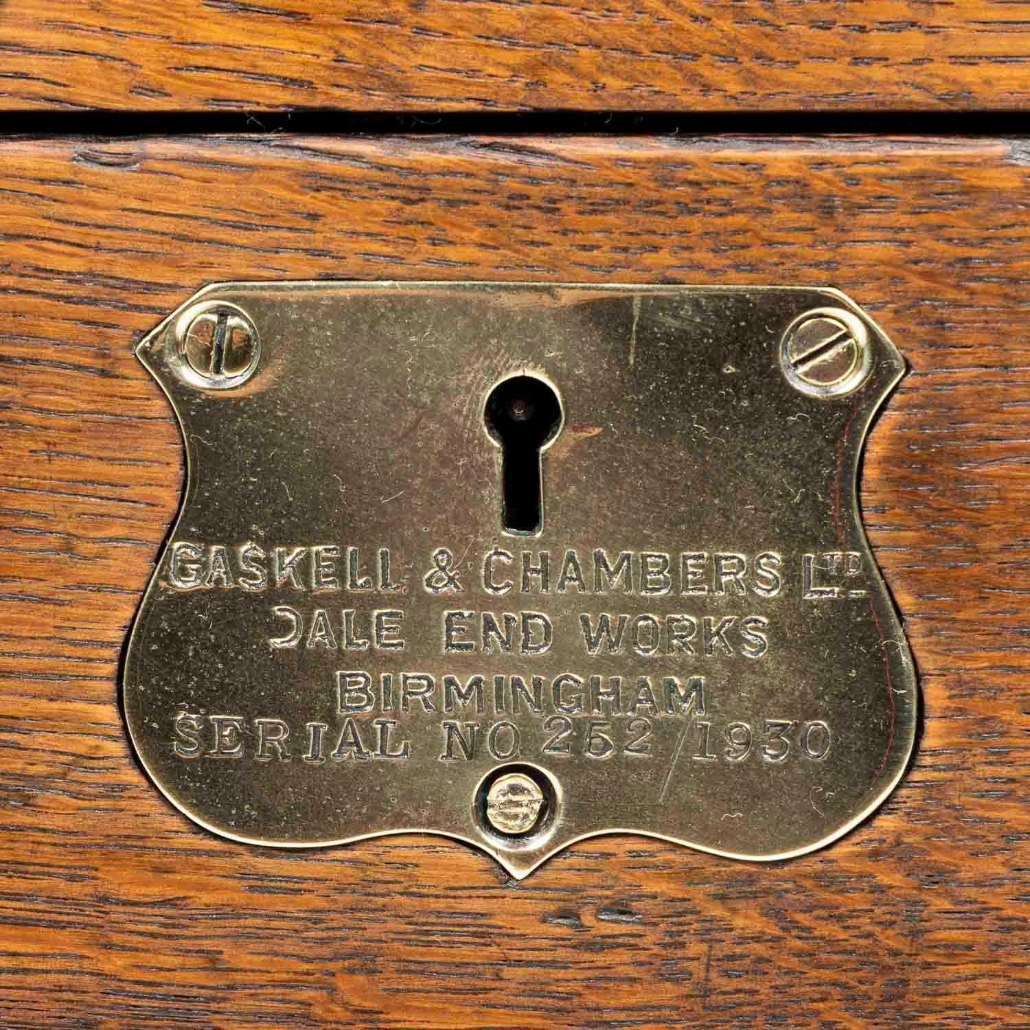 Ensemble de quatre mesures impériales de Gaskell & Chambers en vente 6