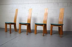 Juego de cuatro sillas "Iris" de Bob Van Den Berghe para Tranekaer Furniture Dinamarca