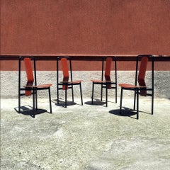 Set of Four Irma Chairs by Achille Castiglioni for Zanotta, 1979