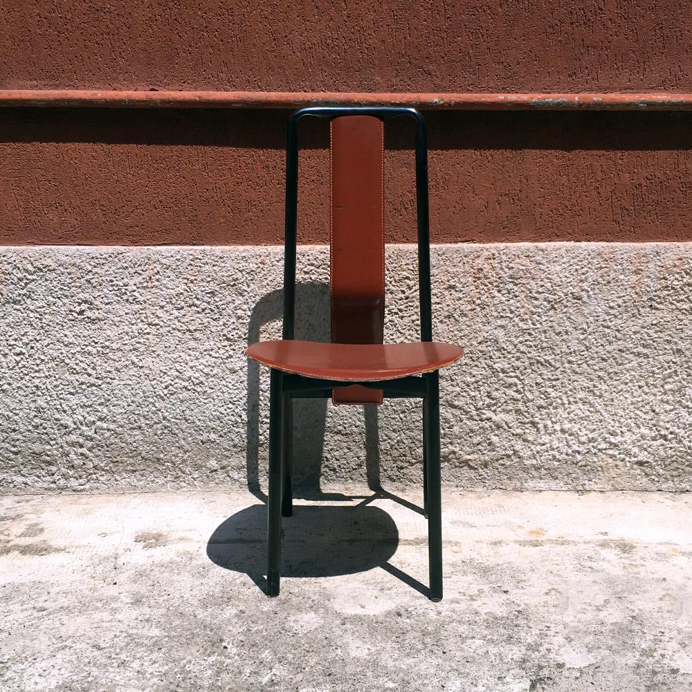 Metal Set of Four Irma Chairs by Achille Castiglioni for Zanotta, 1979