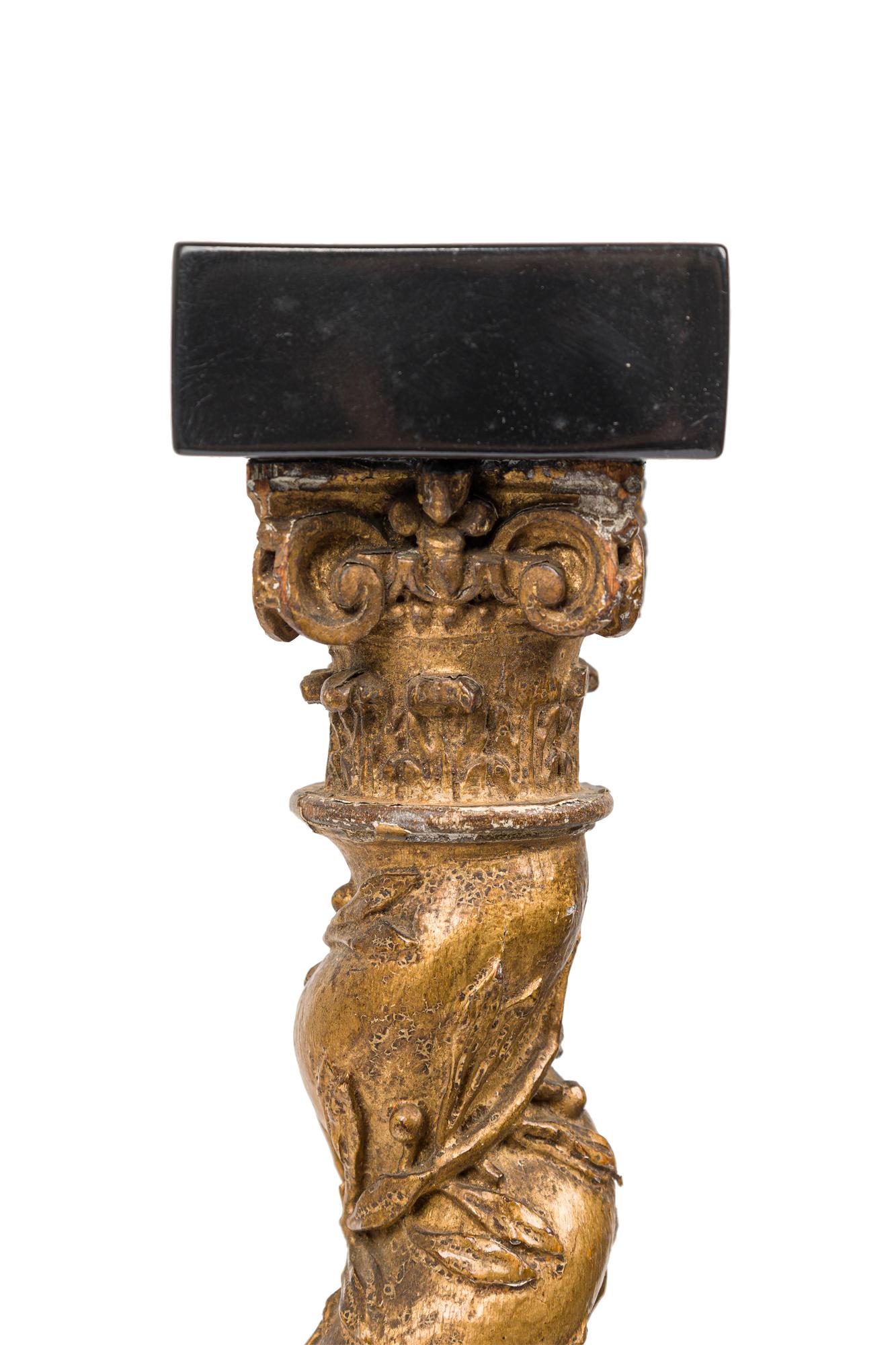 Set of Four Italian Baroque Solomonic Column Models, Mid-18th Century For Sale 3