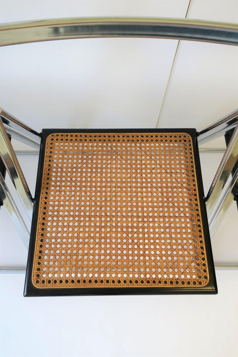 Italian Cane Wicker Chairs, Set of 4 For Sale at 1stDibs