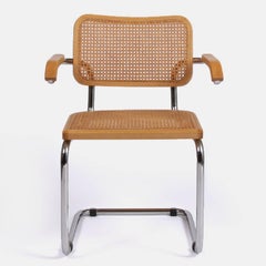 Set of Four Italian Cantilever Dining Chairs