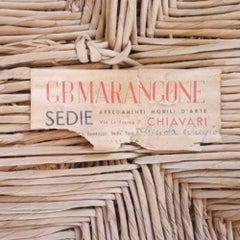 Ensemble de quatre chaises italiennes par I. B. Marangone, 1960