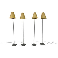Set of Four Italian Mid Size Floor Lamps