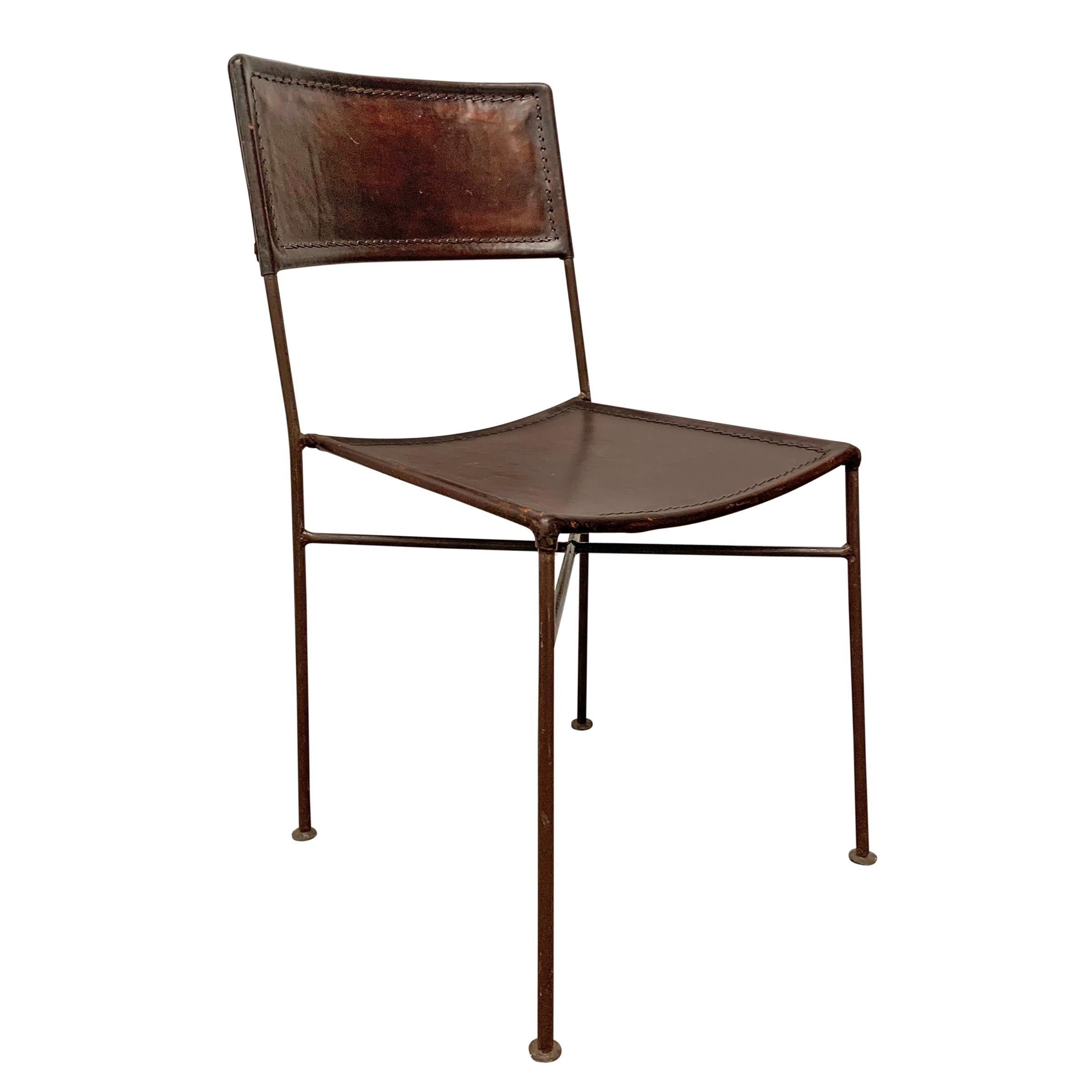 Set of Four Italian Modern Dining Chairs In Good Condition In Chicago, IL