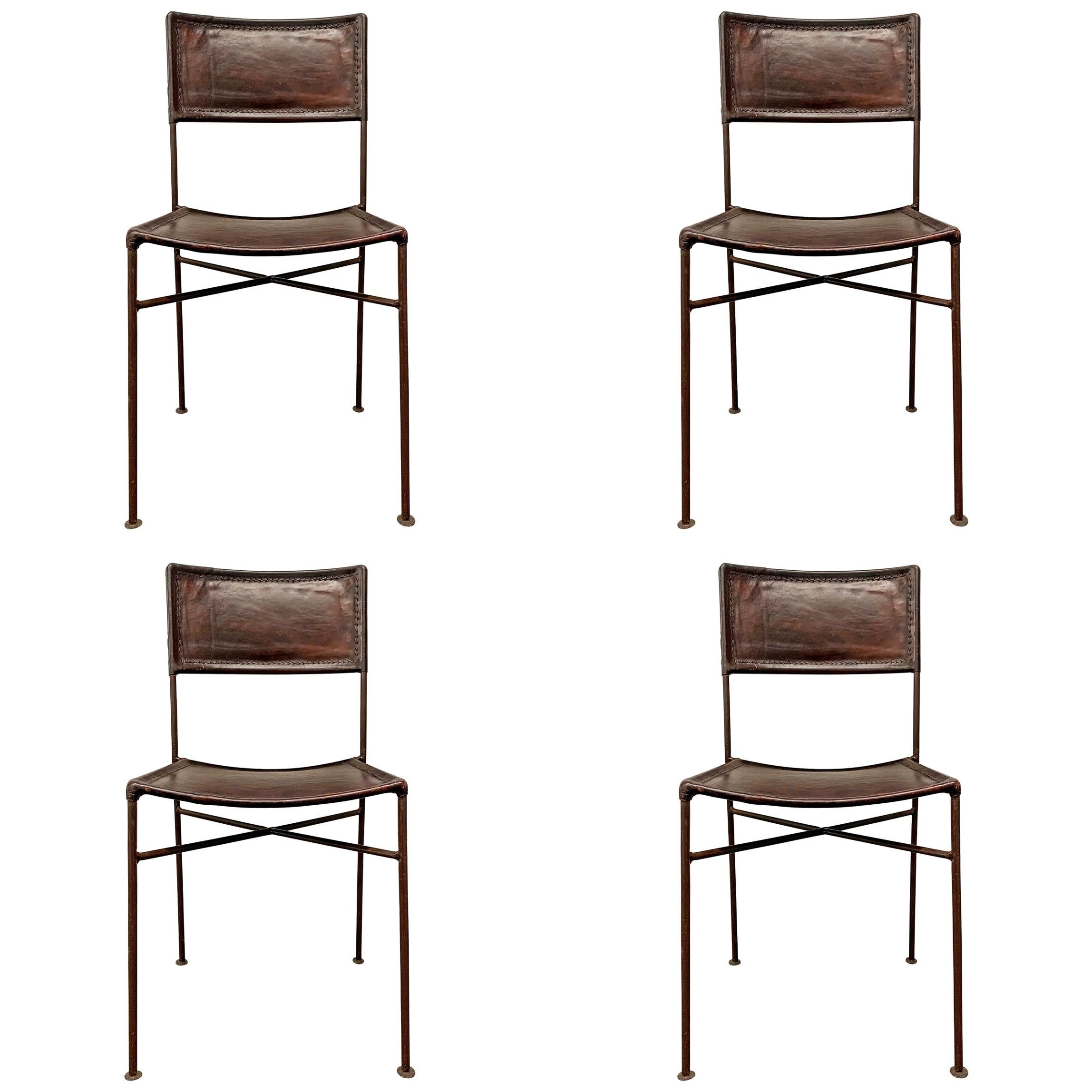 Set of Four Italian Modern Dining Chairs