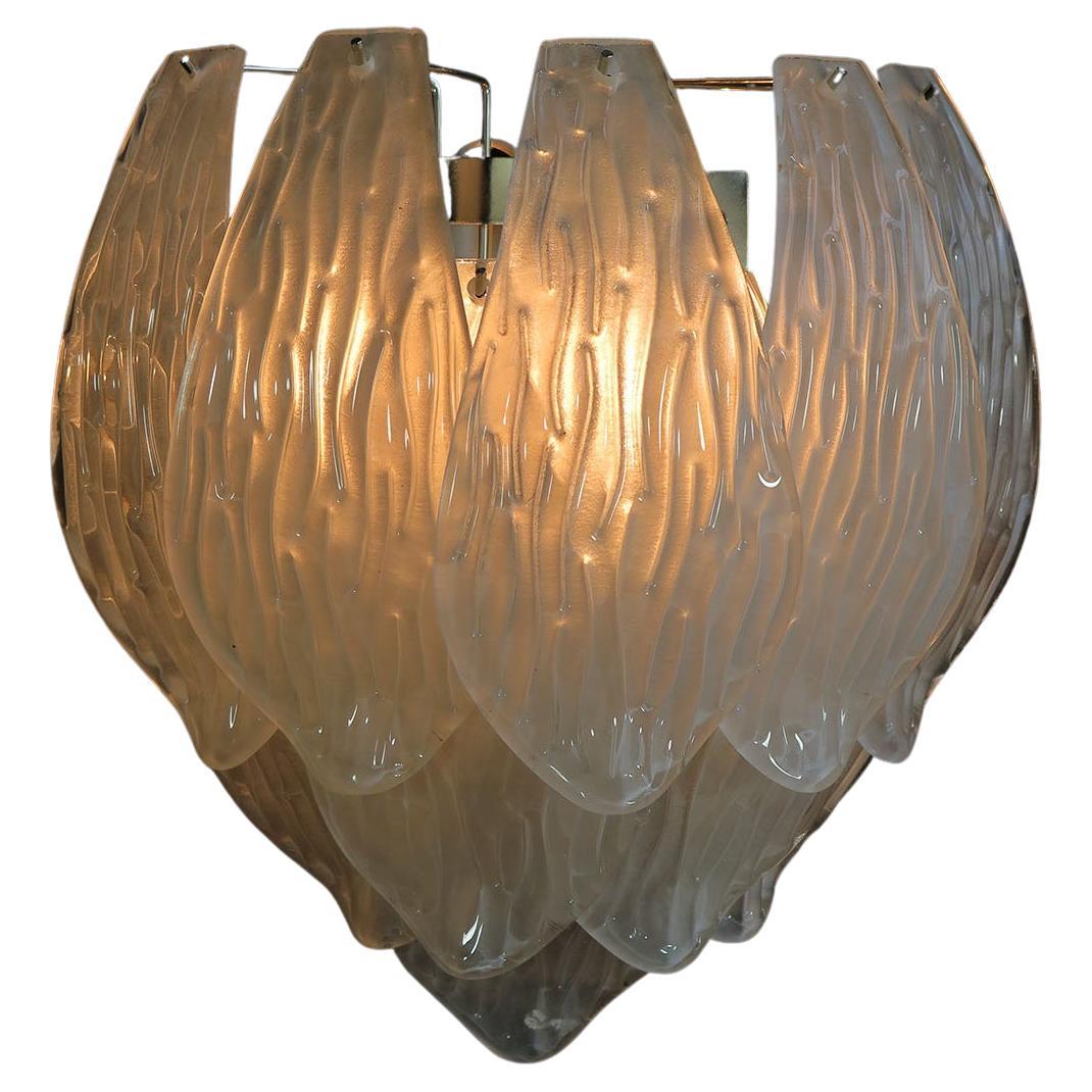 Set of Four Italian Murano Sconces In Good Condition For Sale In Budapest, HU