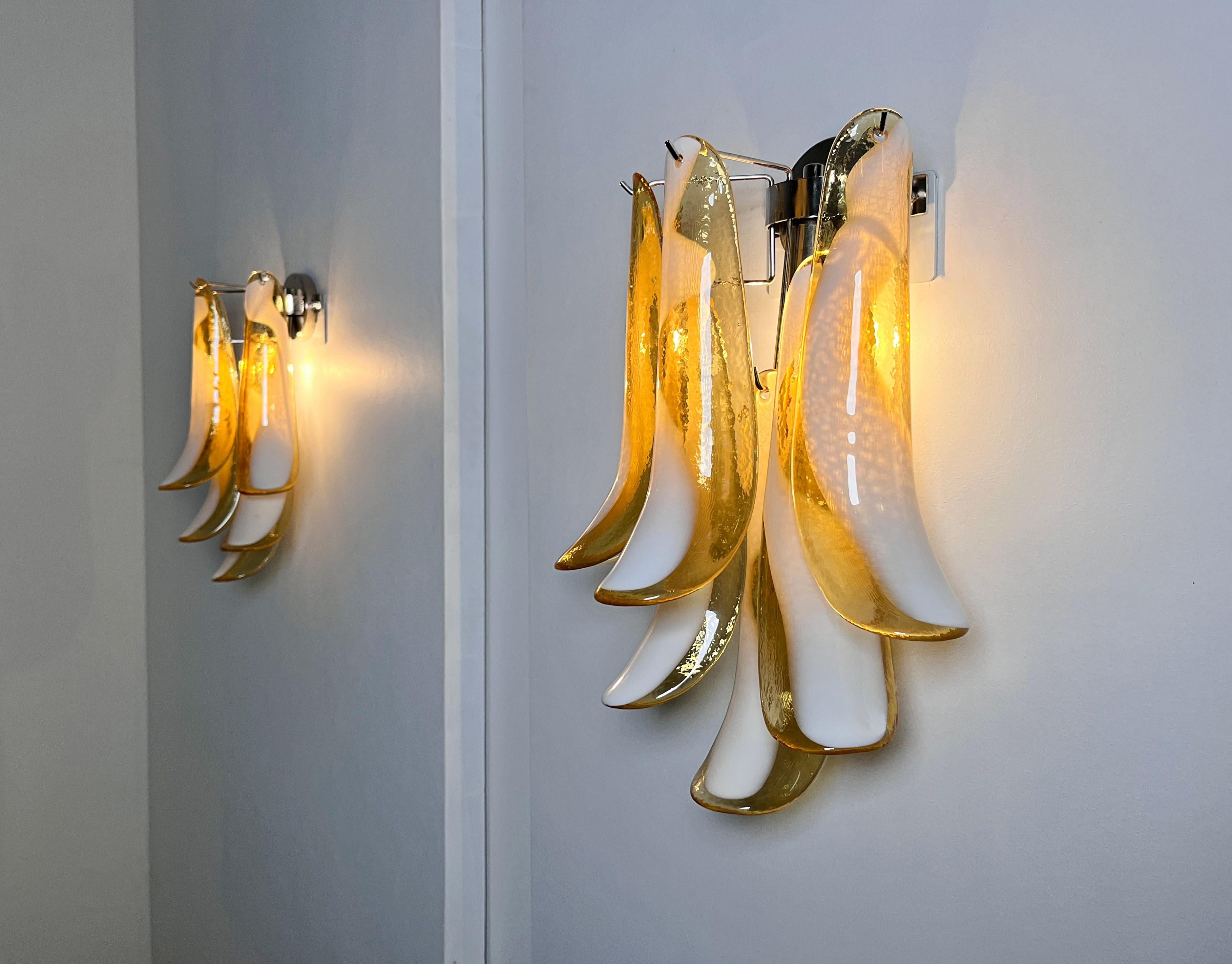 Set di quattro lampade italiane di Murano In condizioni buone in vendita a Budapest, HU