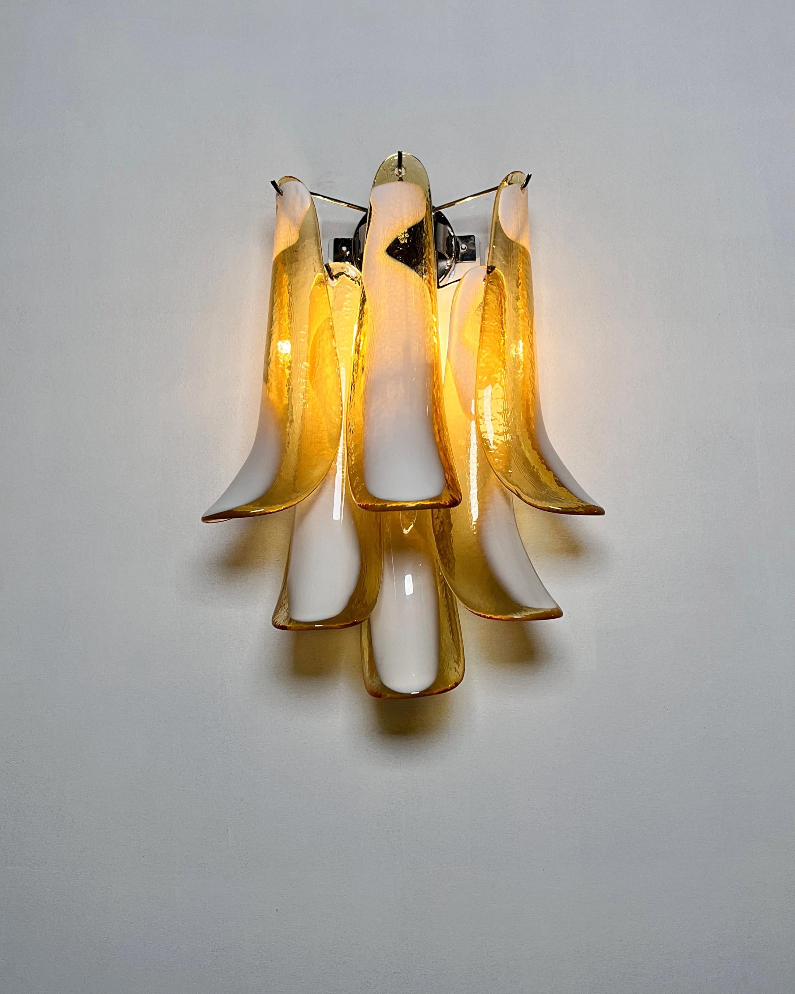 Metallo Set di quattro lampade italiane di Murano in vendita