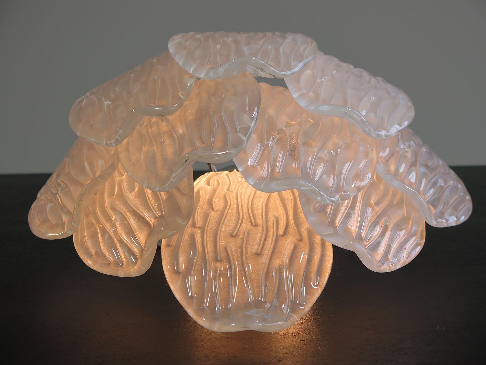 Set of Four Italian Murano Sconces For Sale 2