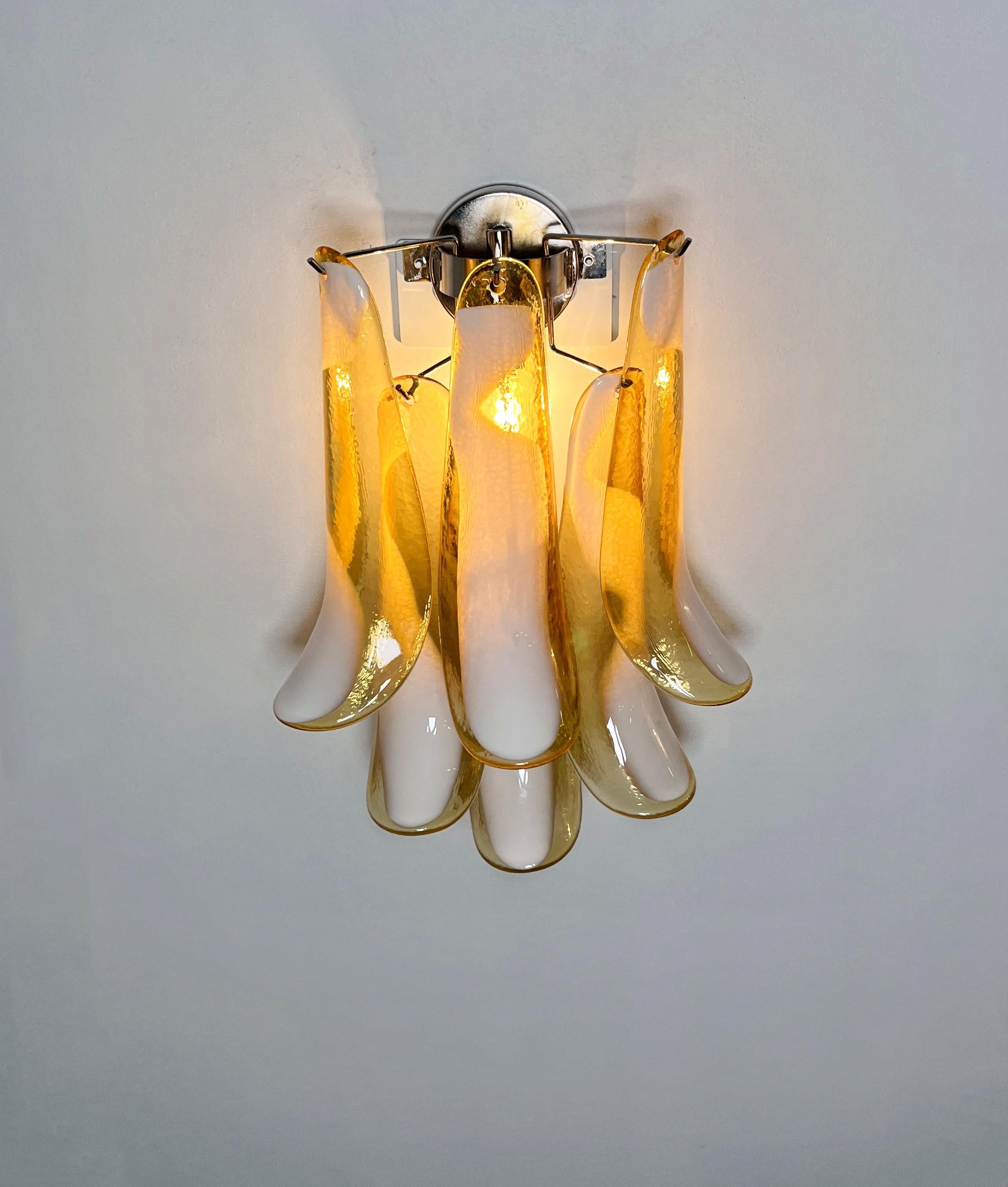 Set di quattro lampade italiane di Murano in vendita 1