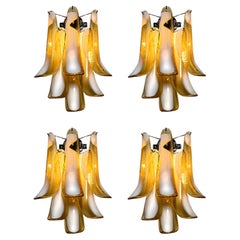 Set di quattro lampade italiane di Murano