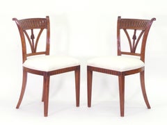 Set of Four Italian Side Chairs, circa 1800