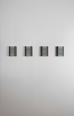 Set of four Italian wall sconces, Italy, early 1940s.