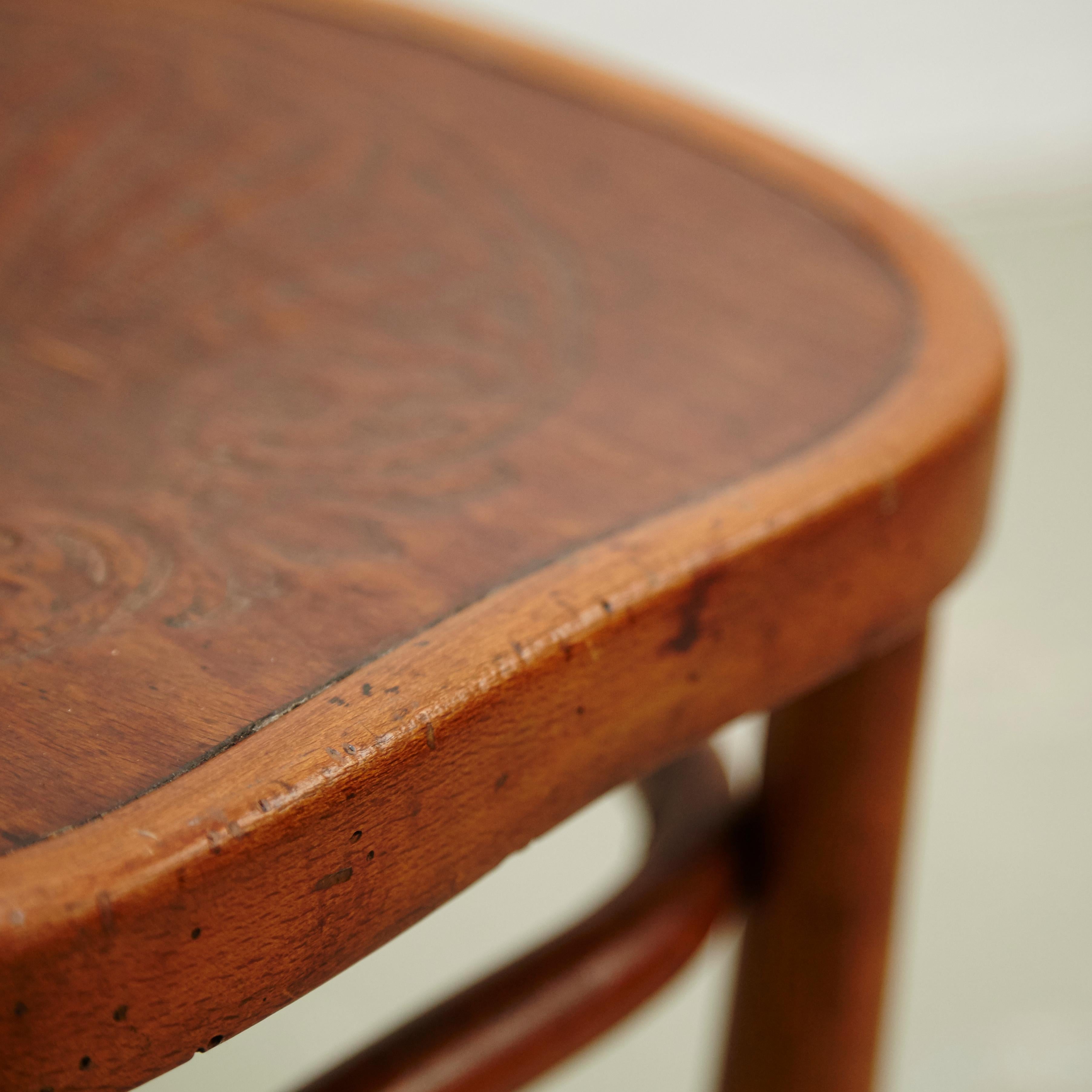 Set of Four J & J. Khon Chairs, circa 1900 4