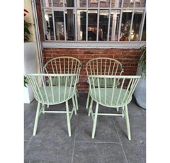 Set of Four J64 Chairs by Ejvind Johansson for Fdb Mobler, 1960