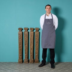 Set of Four Jacobean Style English Oak Pilasters