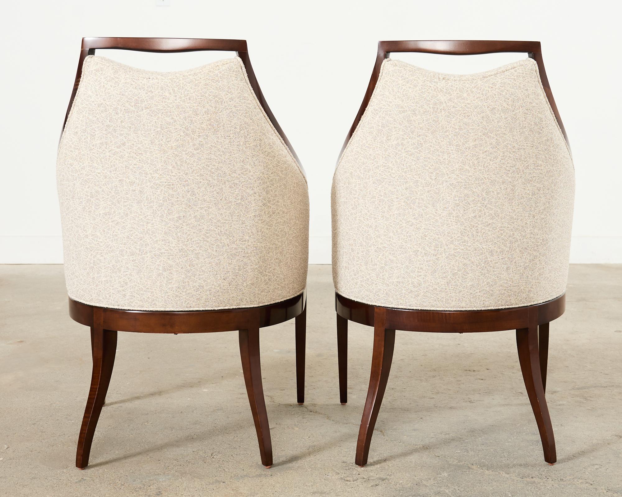Set of Four Jacques Garcia for Baker Malmaison Dining Chairs 11