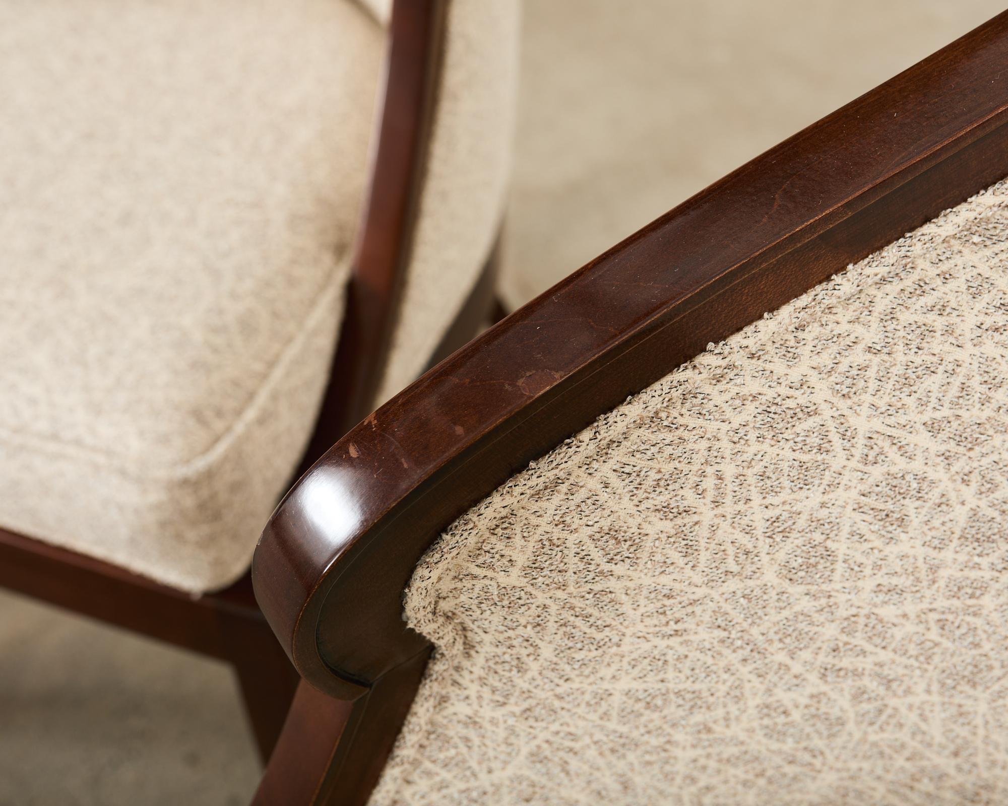 Set of Four Jacques Garcia for Baker Malmaison Dining Chairs 1