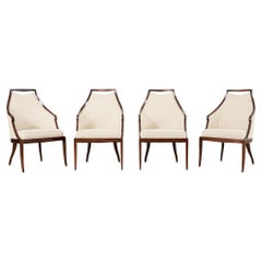 Set of Four Jacques Garcia for Baker Malmaison Dining Chairs