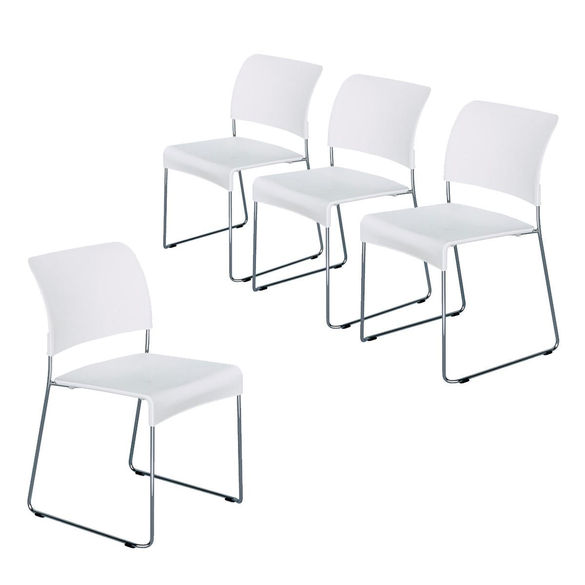 Chairs designed by Jasper Morrison in 1999
Manufactured by Vitra, Switzerland.

With SIM, Jasper Morrison has created the perfect expression of the chair type inaugurated by David Rowland’s famed 40/4 chair in the 1960s. SIM is a successful