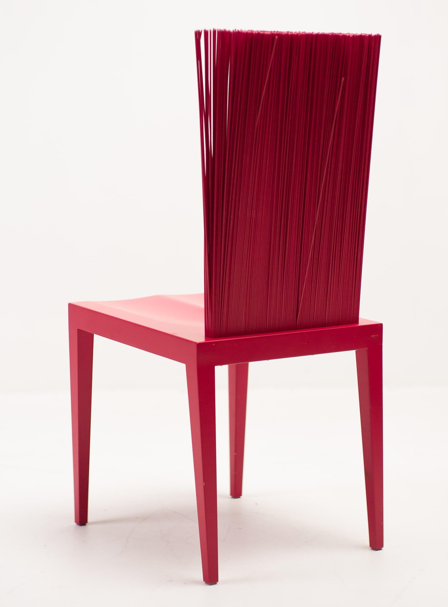 Set of Four Jenette Chairs by the Campana Brothers for Edra In Good Condition In Dronten, NL
