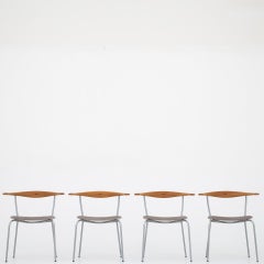 Set of Four Jh-701 by Hans J. Wegner.