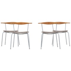 Set of Four Jh-701 by Hans J. Wegner. 