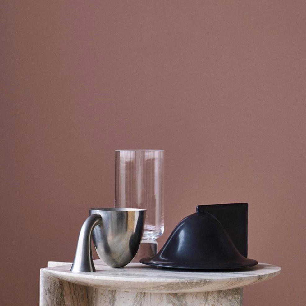 Contemporary Set of Four Joe Colombo 'Clessidra' Glass Vases by Karakter
