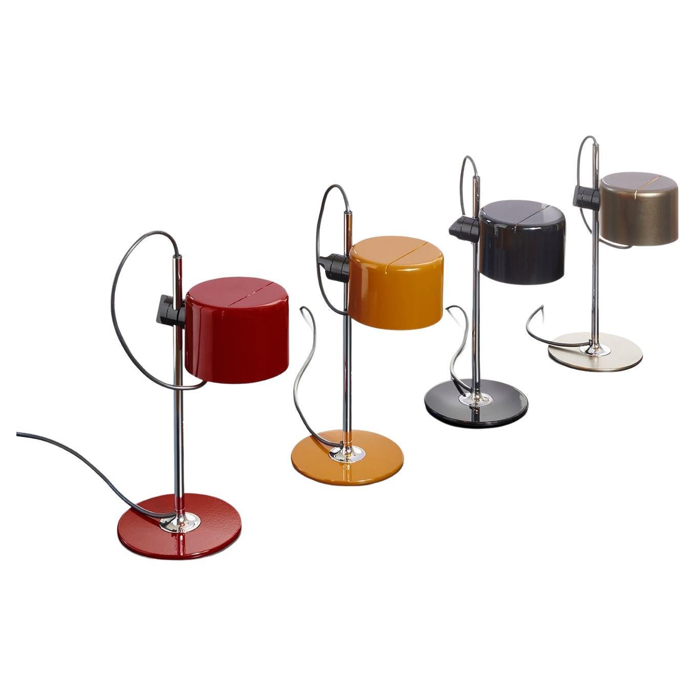 Set of Four Joe Colombo Mini Coupe Table Lamps by Oluce For Sale