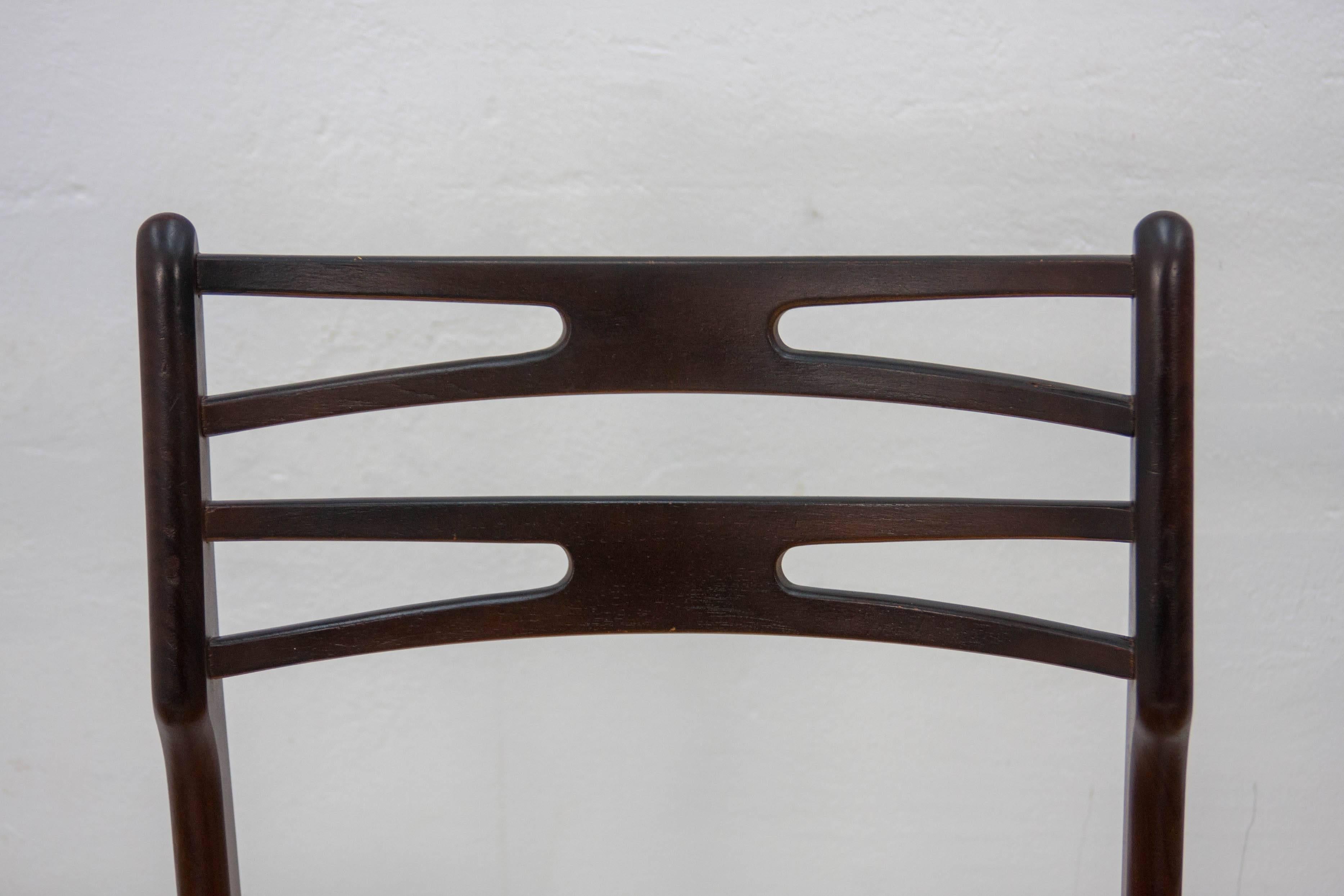 Set of Four Johannes Andersen Model 101 Teak Dining Chairs, 1950s In Good Condition In Den Haag, NL