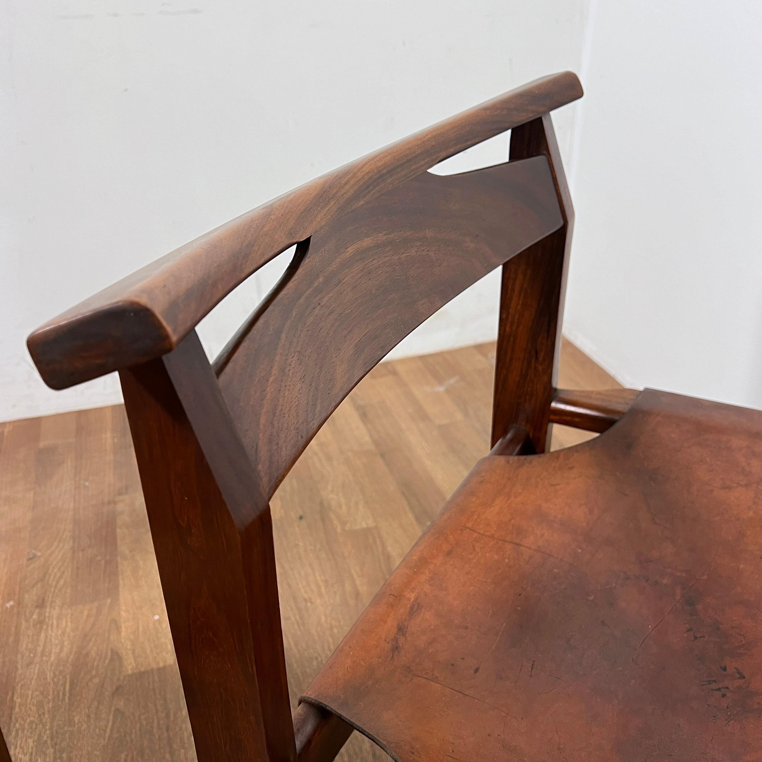 Mid-20th Century Set of Four John Tabraham for Kallenbach Dining Chairs, South Africa Ca. 1960s For Sale