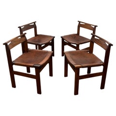 Vintage Set of Four John Tabraham for Kallenbach Dining Chairs, South Africa Ca. 1960s