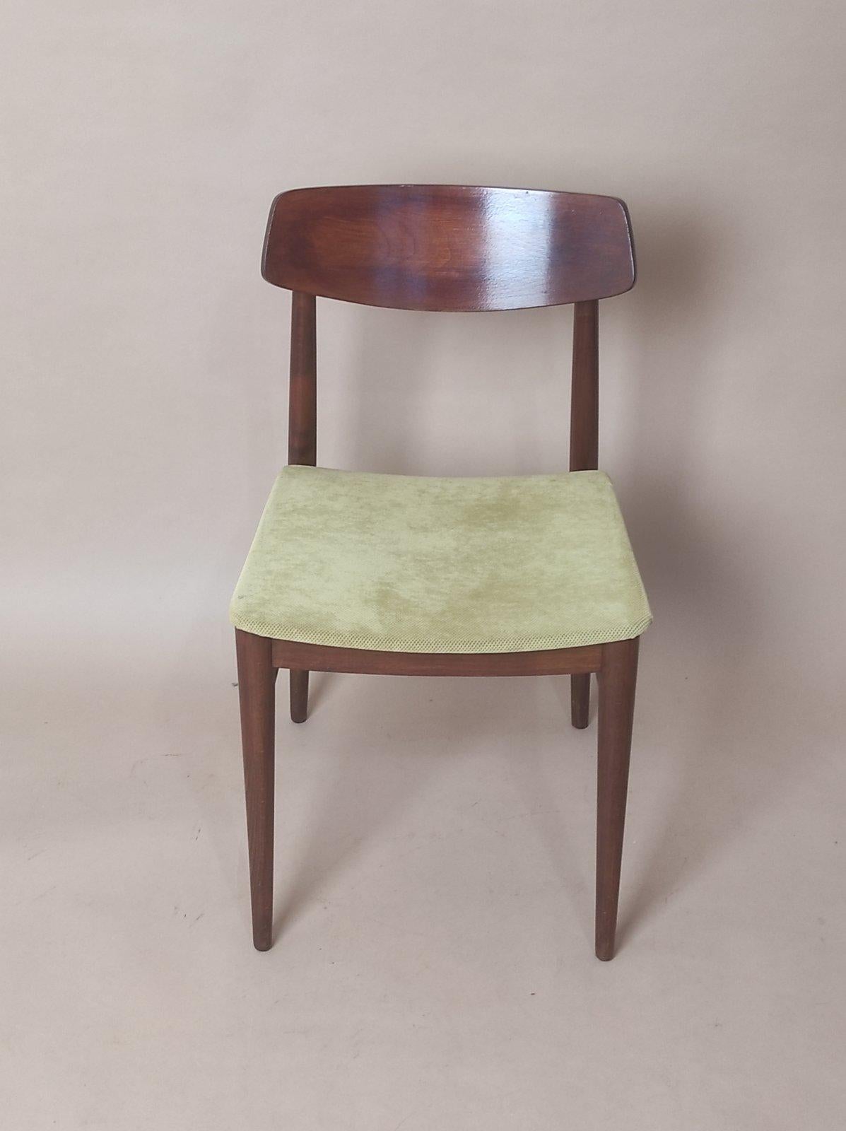 Austriaco Set di quattro sedie Josef Frank per Wiesner-Hager anni '50 in vendita