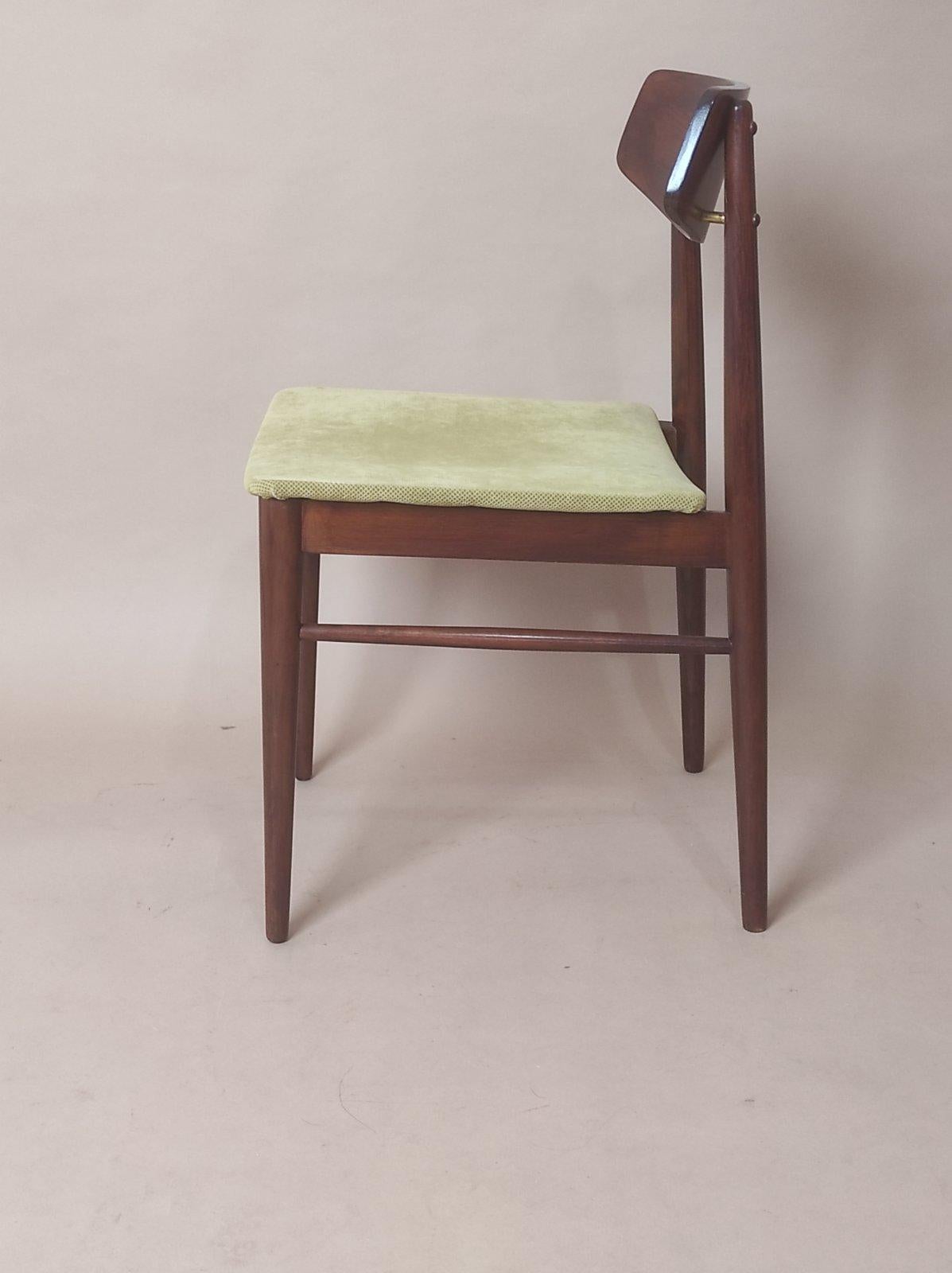 Set di quattro sedie Josef Frank per Wiesner-Hager anni '50 In condizioni buone in vendita a Čelinac, BA